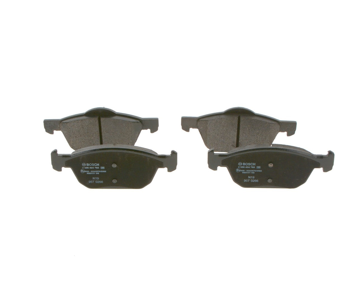 set placute frana,frana disc 0 986 494 785 BOSCH