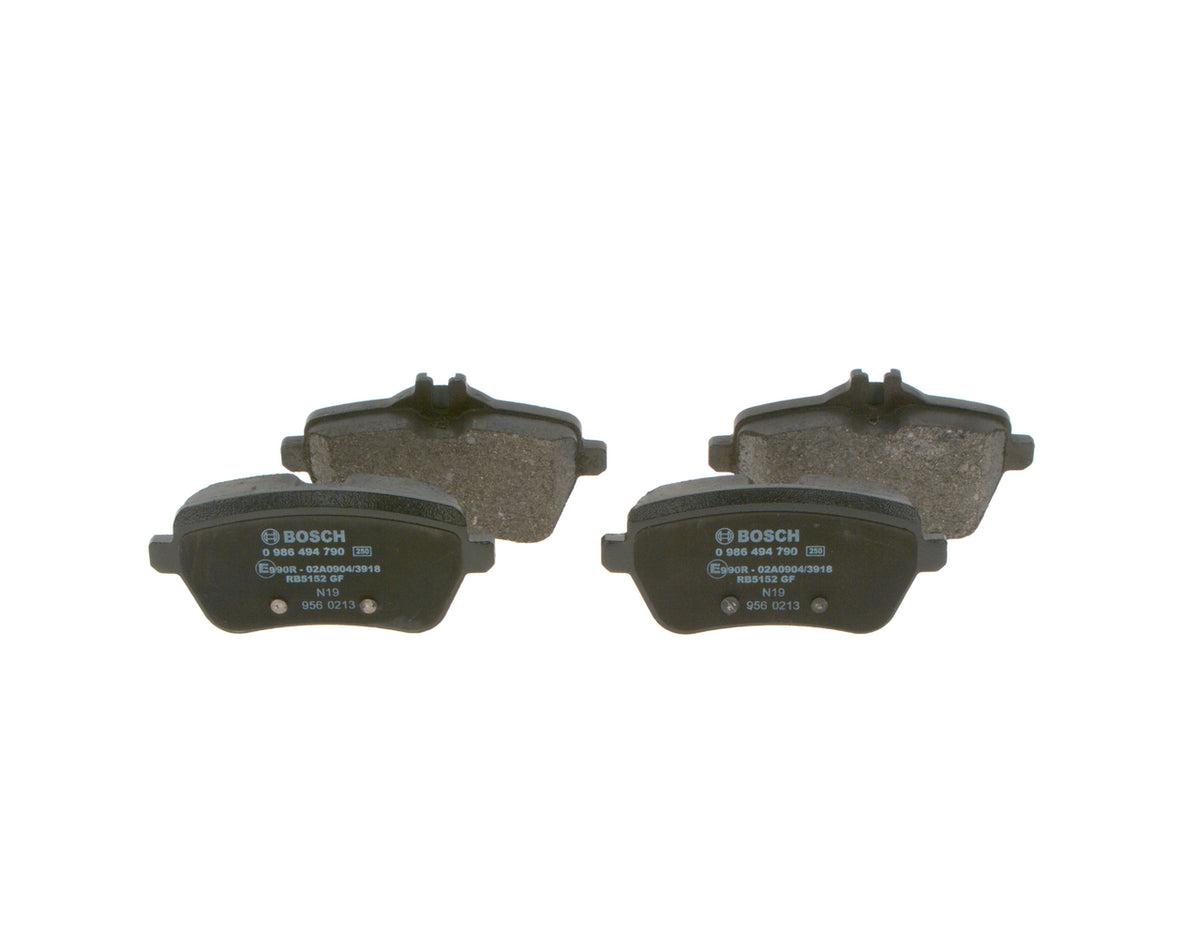 set placute frana,frana disc 0 986 494 790 BOSCH
