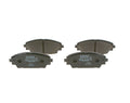 set placute frana,frana disc 0 986 494 804 BOSCH