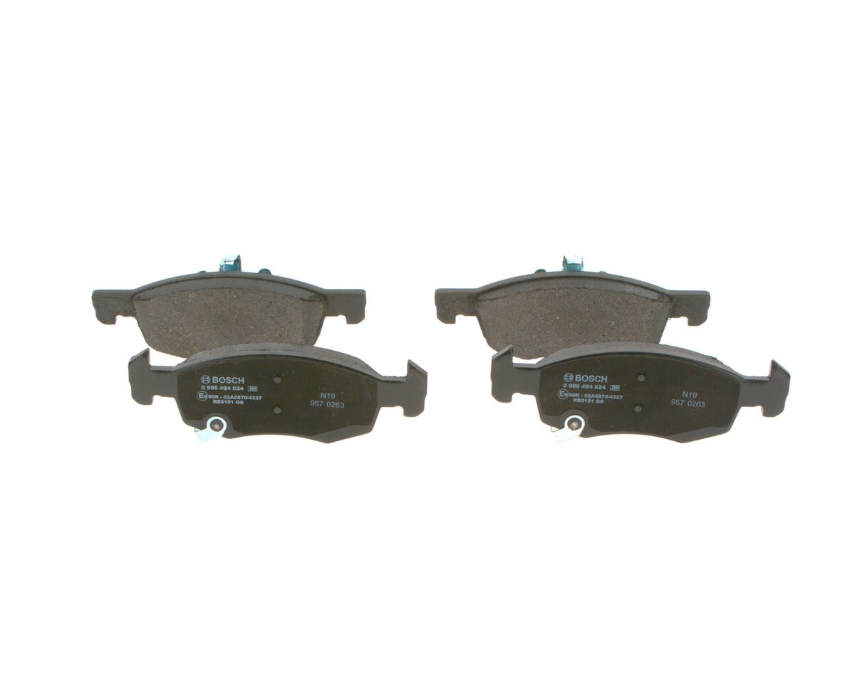 set placute frana,frana disc 0 986 494 824 BOSCH