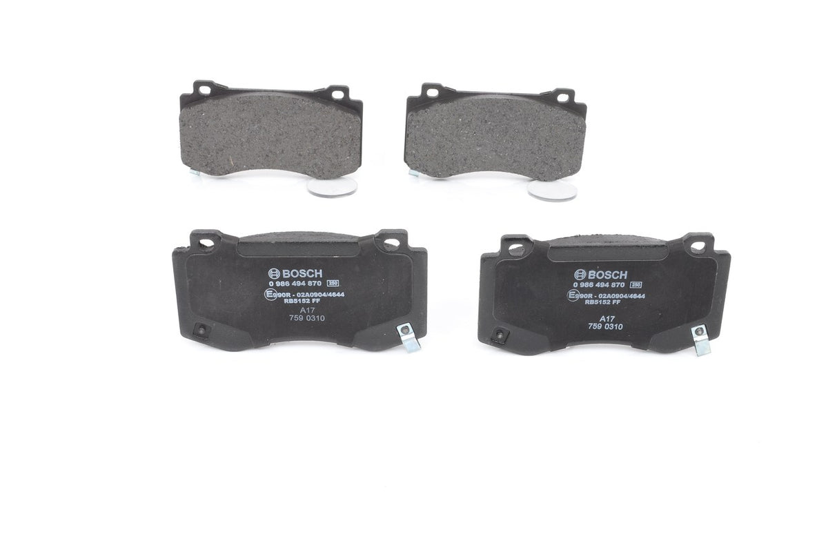 set placute frana,frana disc 0 986 494 870 BOSCH