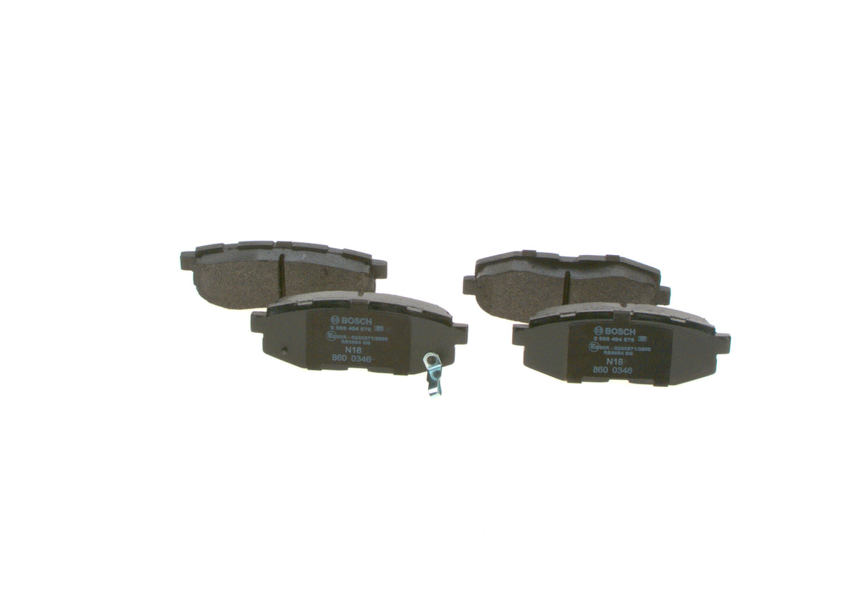 Set placute frana BOSCH 0 986 494 876