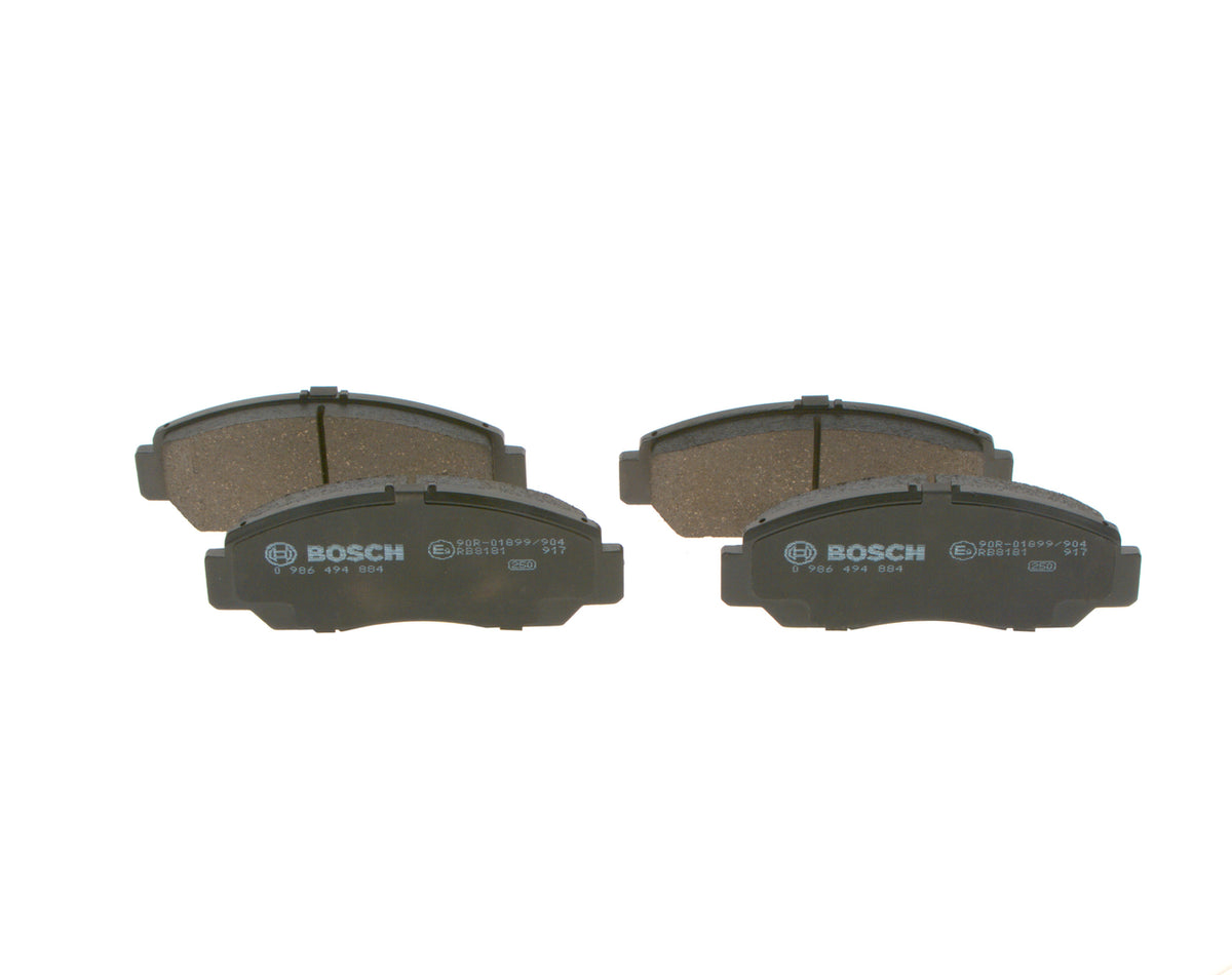 set placute frana,frana disc 0 986 494 884 BOSCH