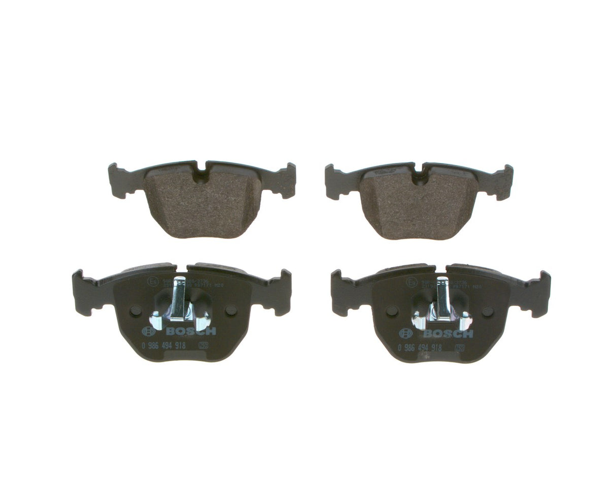 set placute frana,frana disc 0 986 494 918 BOSCH