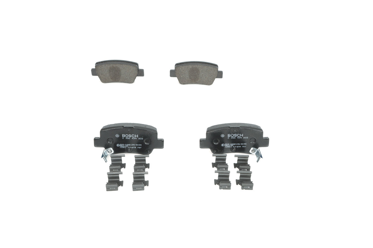 set placute frana,frana disc 0 986 494 933 BOSCH