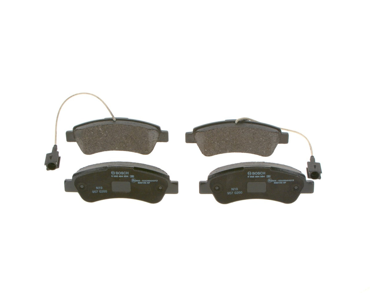set placute frana,frana disc 0 986 494 994 BOSCH