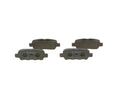 set placute frana,frana disc 0 986 495 089 BOSCH