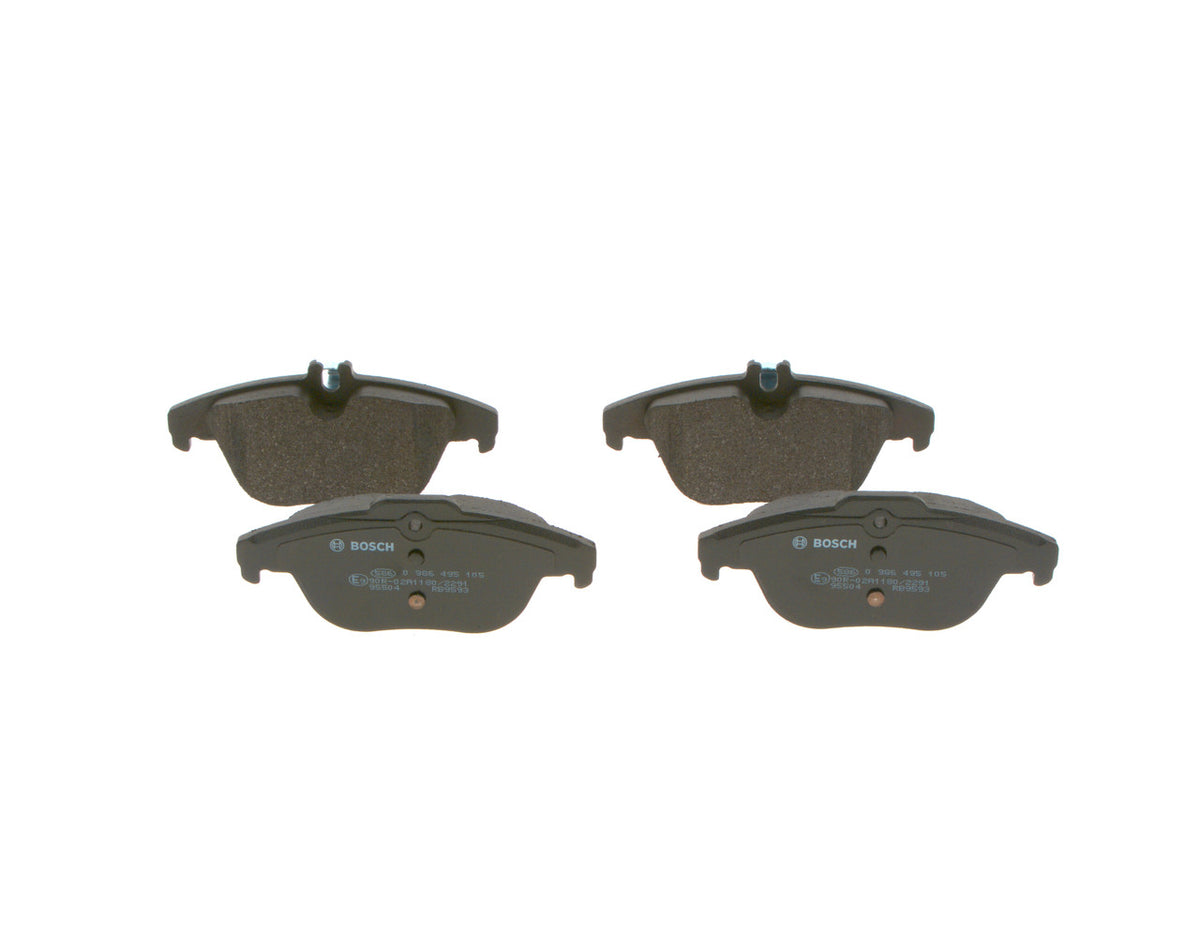 set placute frana,frana disc 0 986 495 105 BOSCH
