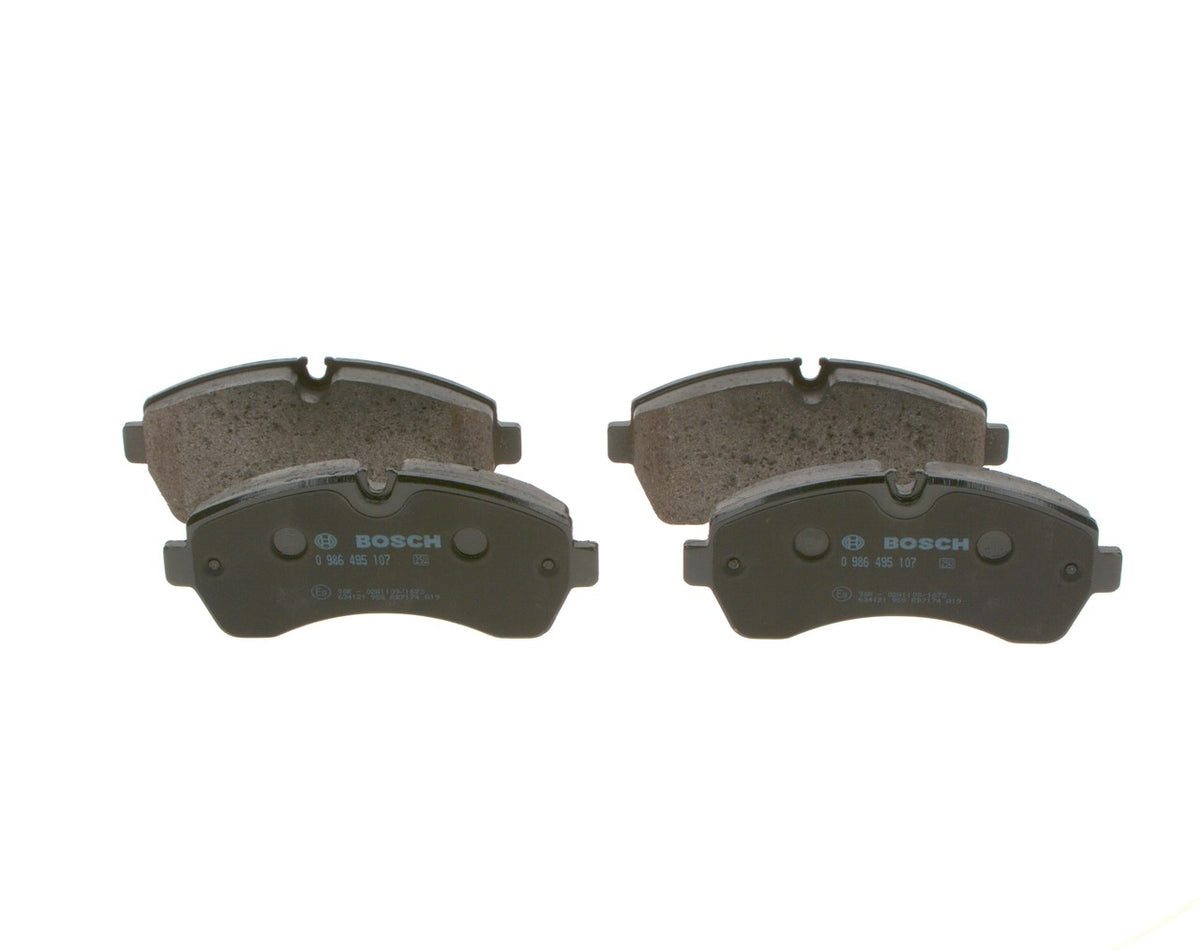 set placute frana,frana disc 0 986 495 107 BOSCH