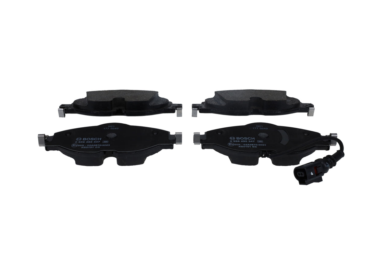 set placute frana,frana disc 0 986 495 347 BOSCH