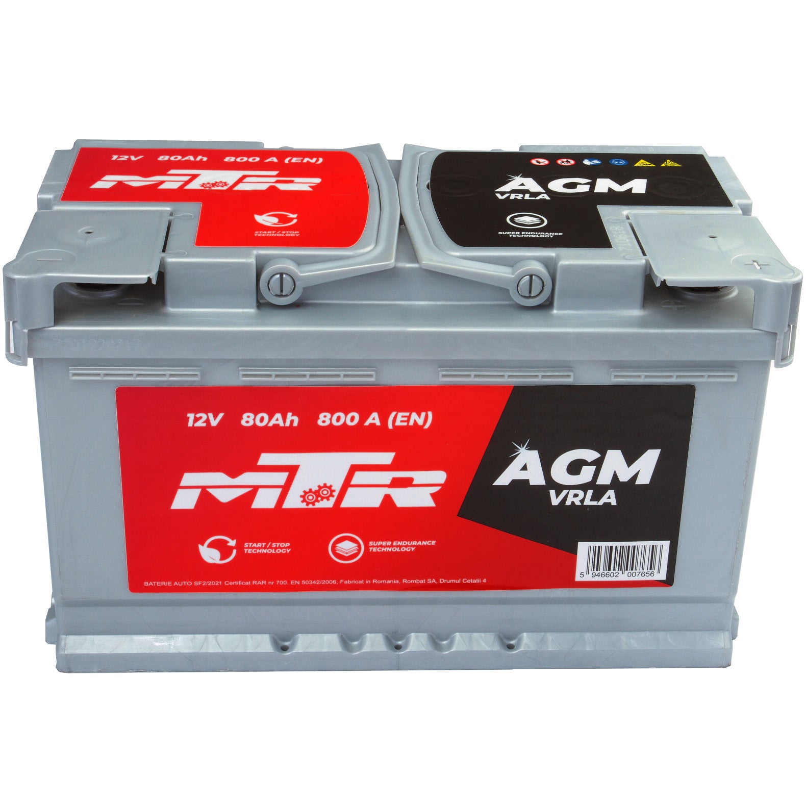 Acumulator MTR AGM-VRLA 80 Ah [Start-Stop] - 12171771