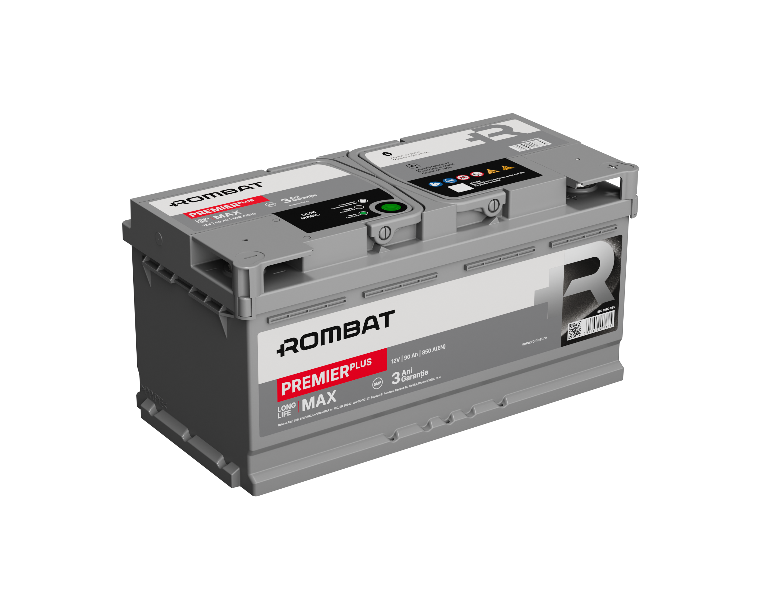 Acumulator Rombat Premier PLUS 90Ah - 12193753