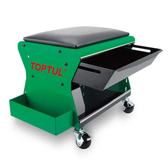Scaun mecanic cu role si sertar Toptul - JCA350B