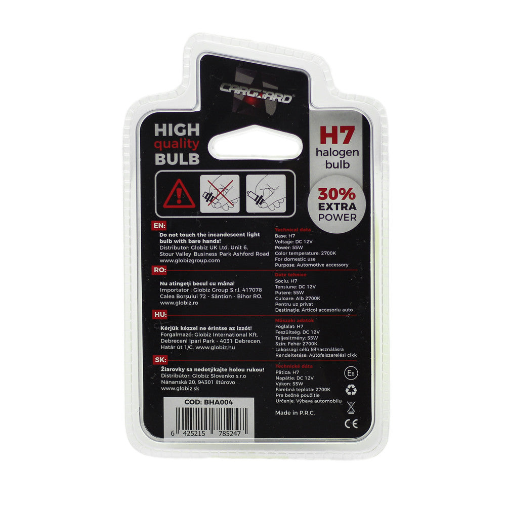 Bec halogen H7 12V 55W - 11560791