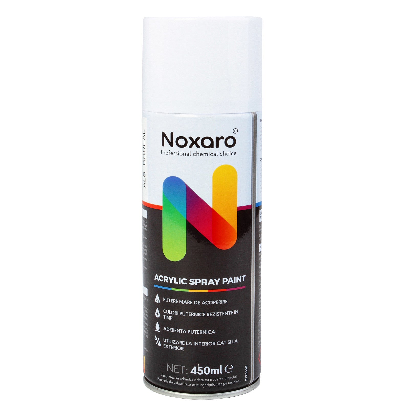 Vopsea spray 450 ml Alb Boreal - 11766880
