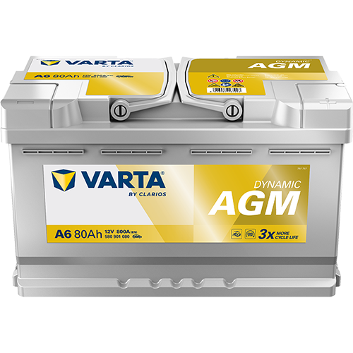 Acumulator Varta Silver Dynamic AGM 80 Ah - 12218831
