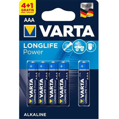 Baterie Varta LongLife Power AAA Blister 5 (4+1) - 13048392