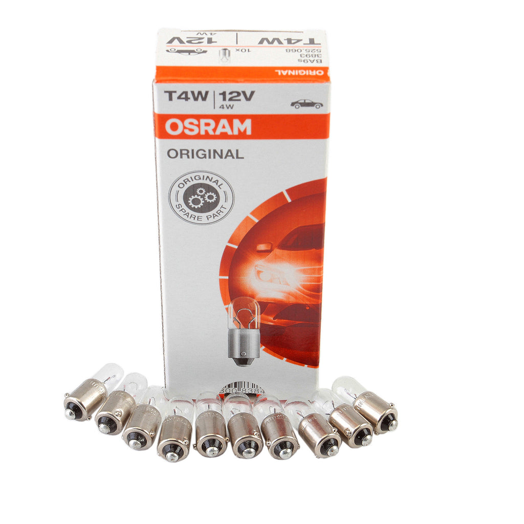 Bec Osram Original T4W 12V 4W BA9s - 3893