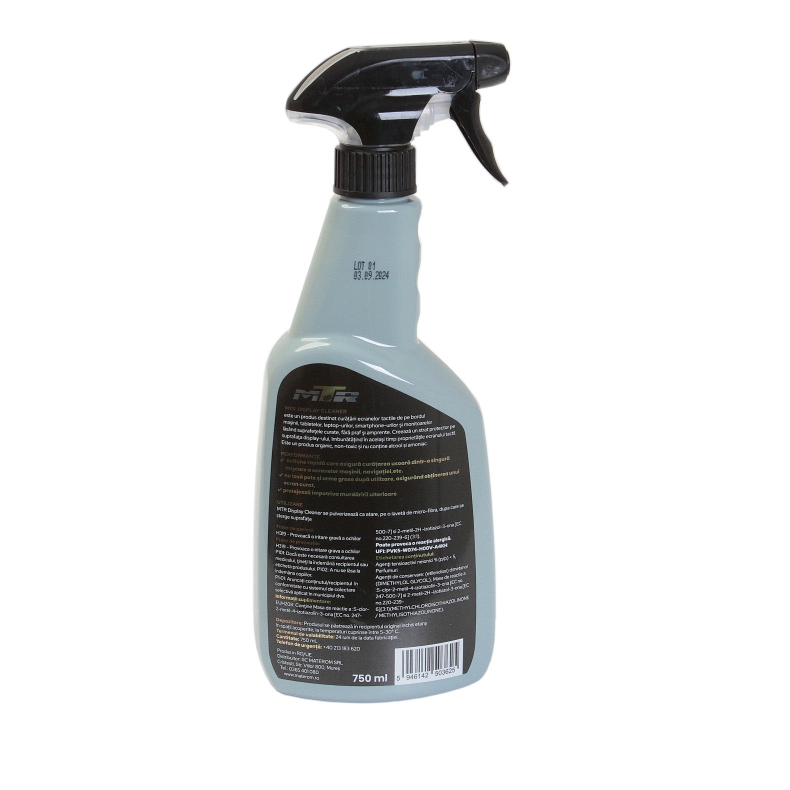 Solutie Premium MTR Curatare Display 750 ml - 801663