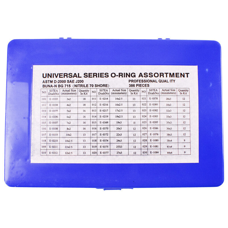 Trusa O-ring 382 de piese (metric) MTR - 12135531