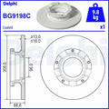 Disc frana BG9198C DELPHI