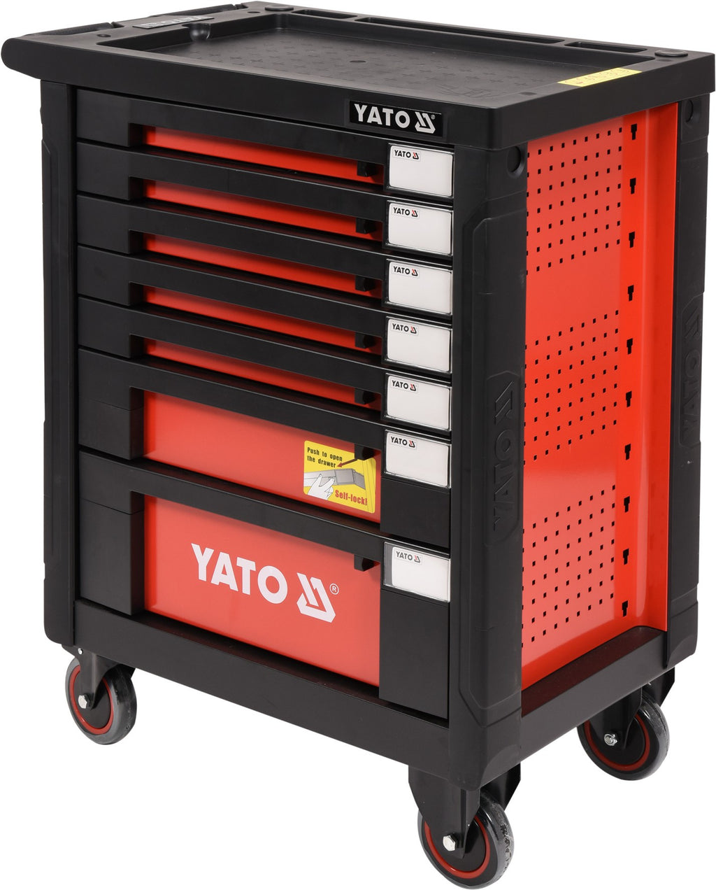 Dulap cu scule profesional 7 sertare echipat complet cu 211 Yato - YT55290