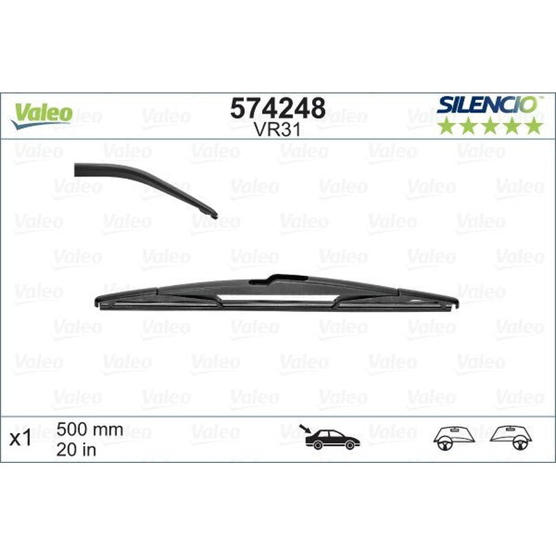 Stergator Valeo Silencio Performance 500mm - 574248