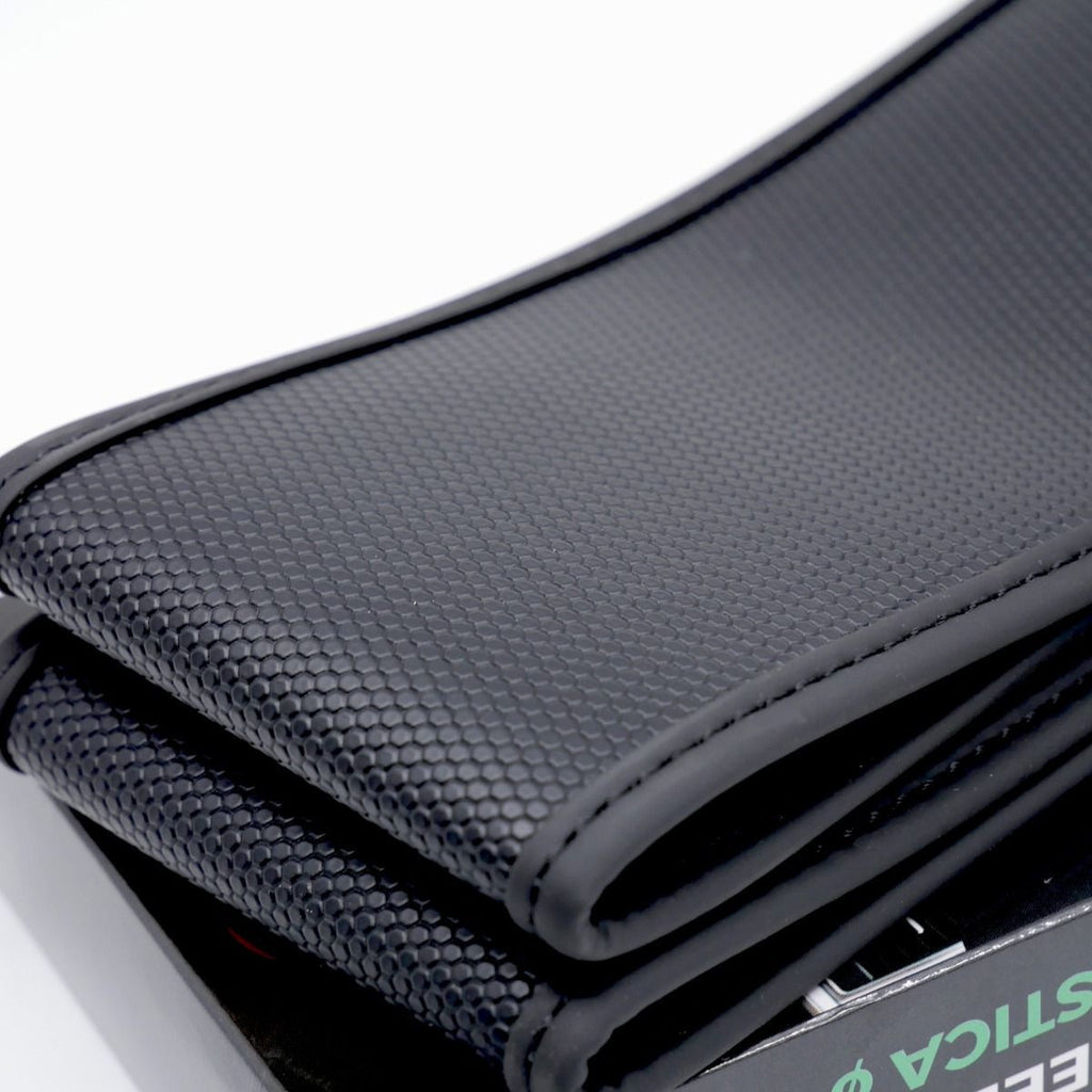 Husa volan elastica cusatura neagra Runkit 38 cm - RKHV072B