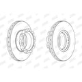 Disc frana fata stg/dr Jurid - 567410J