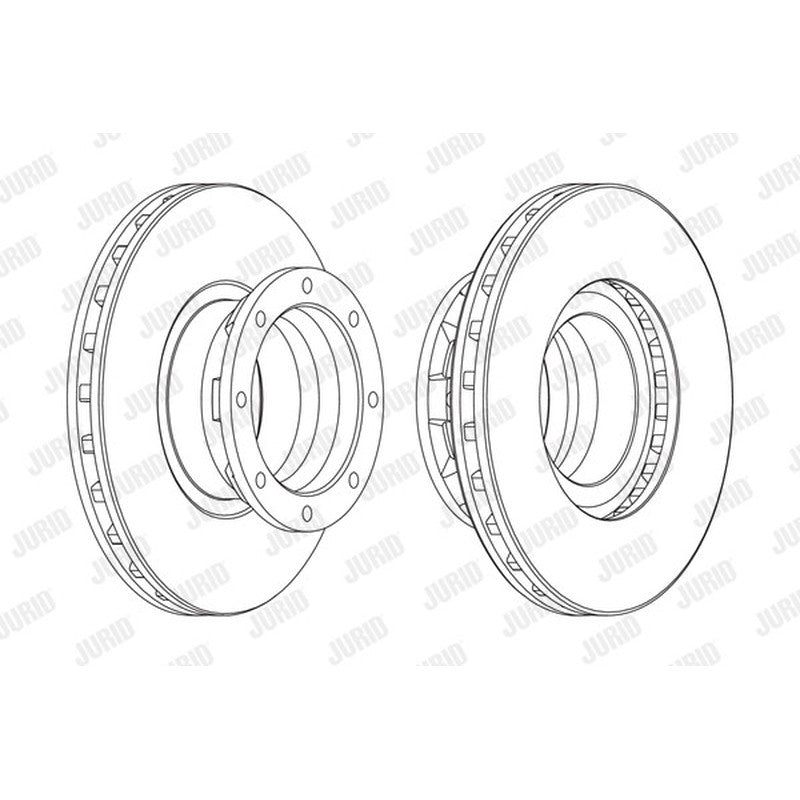 Disc frana spate stg/dr Jurid - 567768J