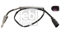 Senzor, temperatura gaze evacuare 100811 FEBI BILSTEIN