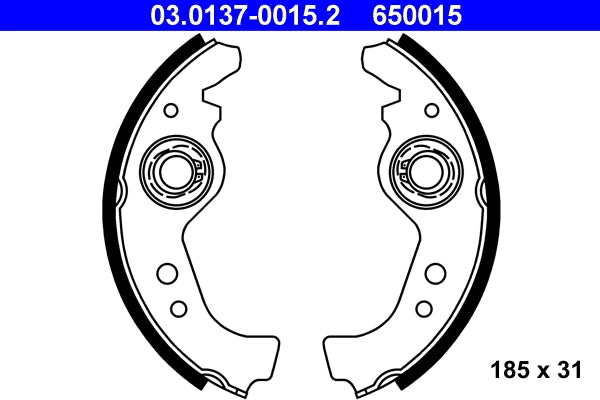 Set saboti frana ATE 03.0137-0015.2