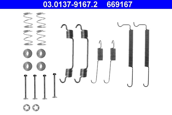 Kit accesorii saboti frana ATE 03.0137-9167.2
