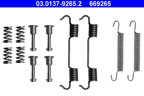 Kit accesorii saboti frana de mana ATE 03.0137-9265.2