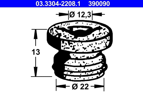 Frana ATE 03.3304-2208.1