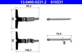 Kit accesorii placute frana ATE 13.0460-0231.2