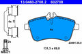 Set placute frana ATE 13.0460-2708.2