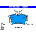 Set placute frana ATE 13.0460-2820.2