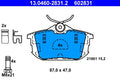Set placute frana ATE 13.0460-2831.2