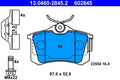 Set placute frana ATE 13.0460-2845.2