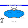 Set placute frana ATE 13.0460-2870.2