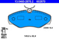 Set placute frana ATE 13.0460-2870.2