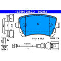 set placute frana,frana disc 13.0460-2882.2 ATE