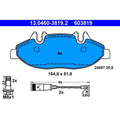 set placute frana,frana disc 13.0460-3819.2 ATE