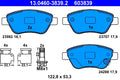 Set placute frana ATE 13.0460-3839.2