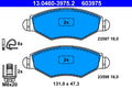 Set placute frana ATE 13.0460-3975.2