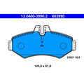 set placute frana,frana disc 13.0460-3990.2 ATE