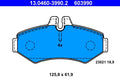 Set placute frana ATE 13.0460-3990.2