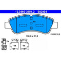 set placute frana,frana disc 13.0460-3994.2 ATE