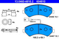 Set placute frana ATE 13.0460-4810.2